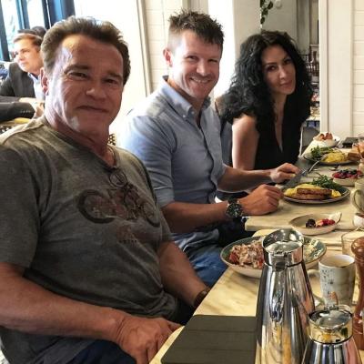Cu ce vedetă internațională au luat Mihaela Rădulescu și Felix Baugartner micul dejun