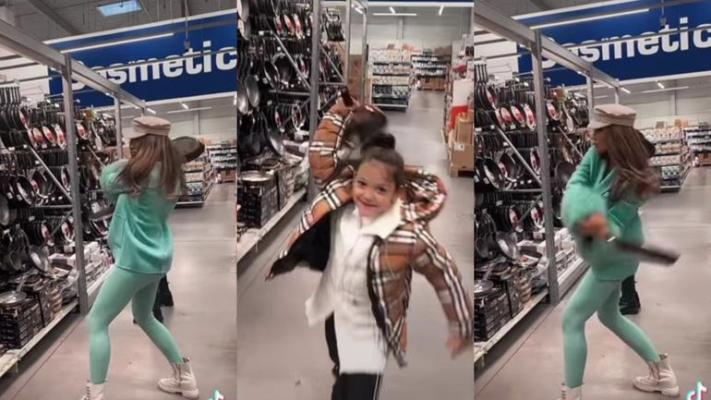 Bianca Drăgușanu și Sofia, „lupte” cu tigaia în supermarket. Diva și fiica sa au făcut un show de zile mari, în văzul tuturor