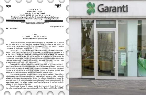 Exclusiv! Alte firme s-au trezit fără banii din conturile deschise la Garanti Bank. Cum au acționat escrocii?!