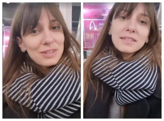 Dana Rogoz, probleme în aeroport