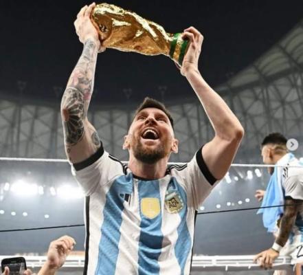 Lionel Messi are cea mai apreciată fotografie din istoria Instagram