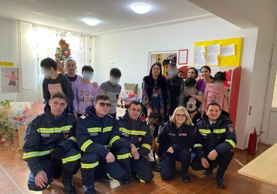 Pompierii ISU, campanie umanitară pentru persoanele cu dizabilități 