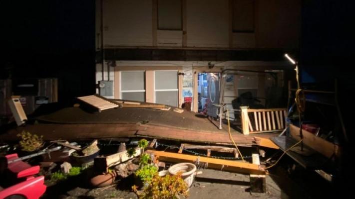 Prăpădul lăsat în urmă de cutremurul care a lovit California 