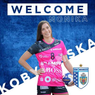 Handbal feminin: CSM Bucureşti a transferat-o pe poloneza Monika Kobylinska
