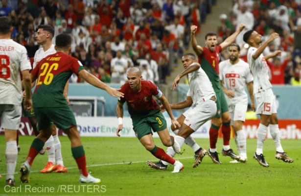 Fotbal - CM 2022: Portugalia completează tabloul sferturilor după ce a spulberat Elveţia cu 6-1