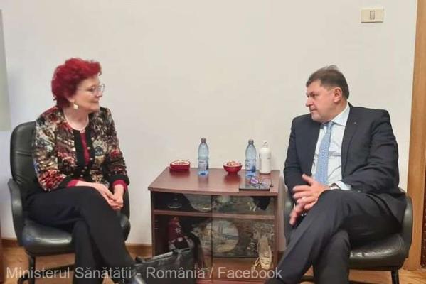 Ministrul Sănătăţii, întâlnire cu directorul Centrului European de Prevenire şi Control al Bolilor