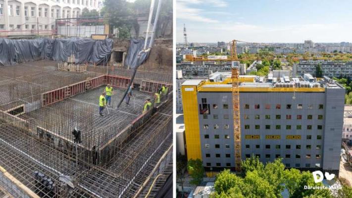 Asociaţia ''Dăruieşte Viaţă'' anunţă finalizarea lucrărilor de construcţie la noul spital de copii