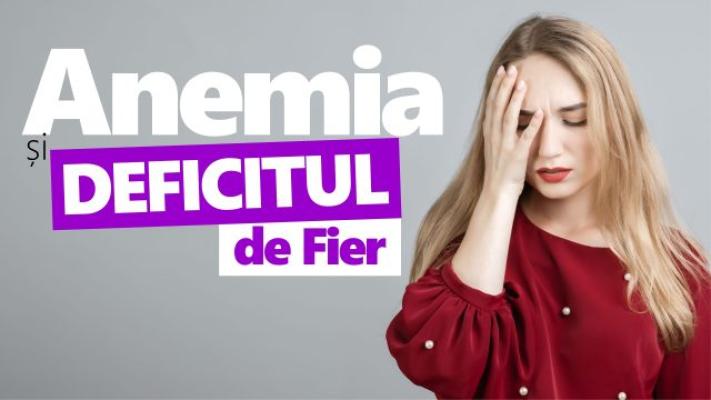 Deficitul de fier. Care sunt simptomele şi cum putem combate această afecţiune