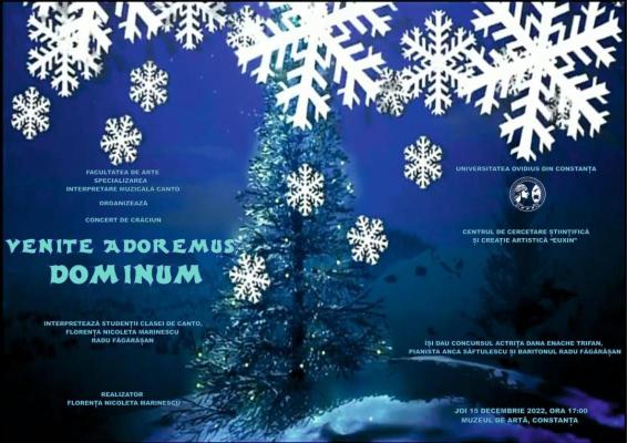 Concerte de colinde susținute de studenții Universității Ovidius din Constanța 