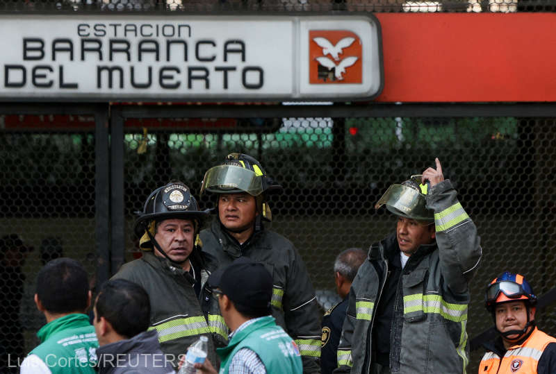  Ciudad de Mexico: Nou incident la metrou, 20 de pasageri intoxicati.Video