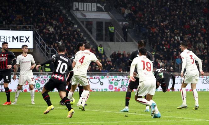 Fotbal: AC Milan a scăpat printre degete victoria cu AS Roma (2-2) în Serie A