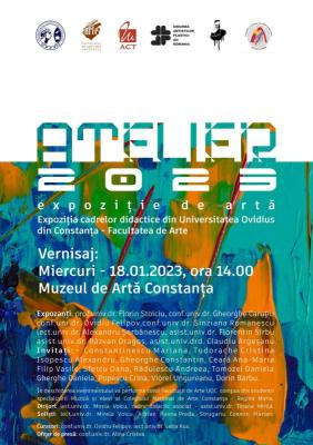 „Atelier 2023”, un nou concept de expoziţie la Muzeul de Artă