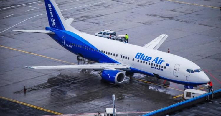 Compania aeriană Blue Air, datorii de peste 400 de milioane de lei. ANAF a pus sechestru pe şase aeronave