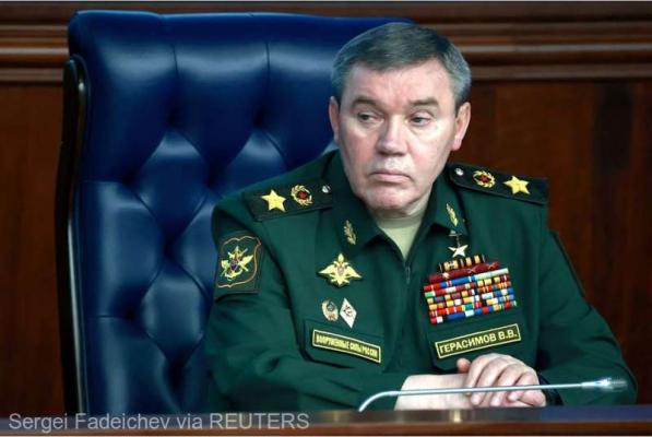  Şeful Statului Major rus, Valeri Gherasimov, numit la conducerea forţelor armate care luptă în Ucraina