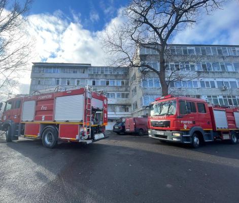 Incendiu la un apartament, în municipiul Tulcea