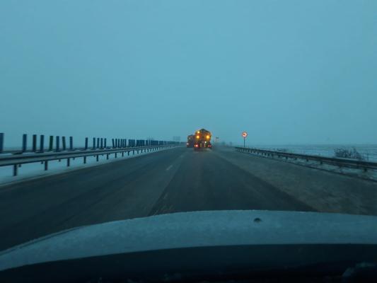 Cod galben de ninsori: Situația drumurilor din județul Constanța. Video