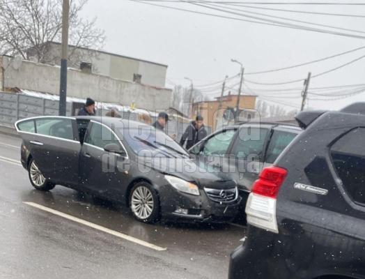 Accident rutier pe I.C.Brătianu, în zona Palas