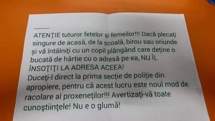 Alertă! Un nou mod de racolare al proxeneţilor ia amploare