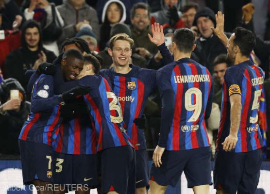 Fotbal: FC Barcelona şi Osasuna s-au calificat în semifinalele Cupei Spaniei