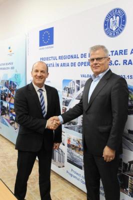 Ambasadorul Statului Israel în România a vizitat compania de apă RAJA SA Constanța