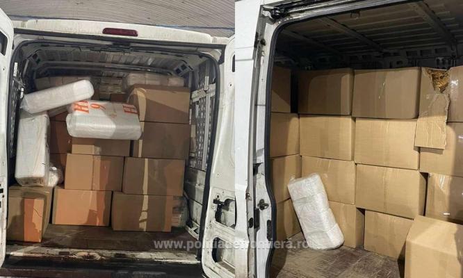 O tonă de tutun neprelucrat, descoperită de polițiștii de frontieră giurgiuveni