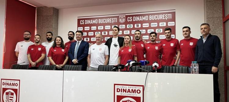 David Popovici, prezent la lansarea Academiei de înot a Clubului Sportiv Dinamo