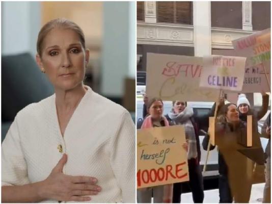Fanii lui Celine Dion au protestat în fața sediului Rolling Stone, după ce publicația nu a inclus-o pe lista cu ”200 cei mai buni cântăreți”