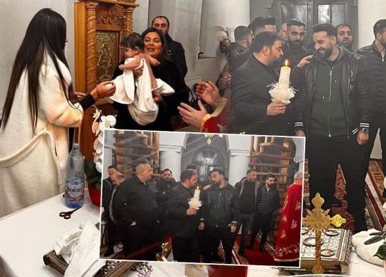Florin Salam și Roxana Dobre au creștinat-o pe nepoata lui Bercea Mondialu