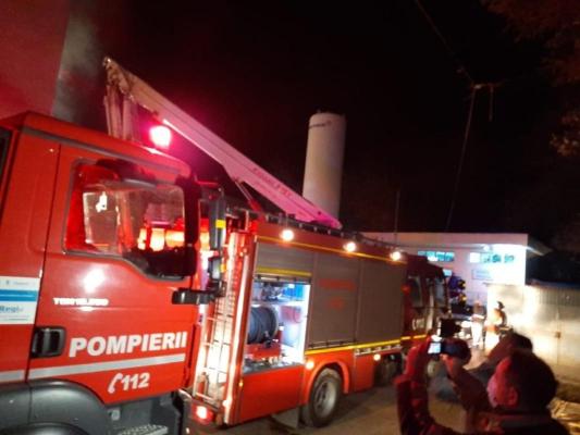 Incendiu lângă azilul de bătrâni din Cumpăna!