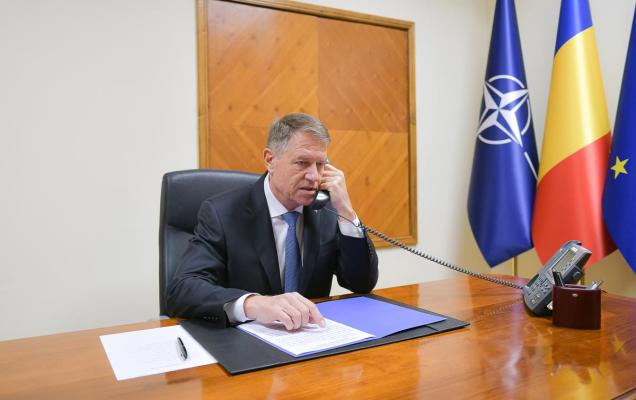 Iohannis, dialog telefonic cu Zelenski despre legea minorităţilor şi atacurile ruse