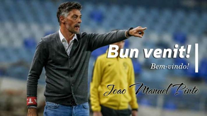 Fotbal: Portughezul Joao Manuel Pinto, noul antrenor al echipei Dacia Unirea Brăila