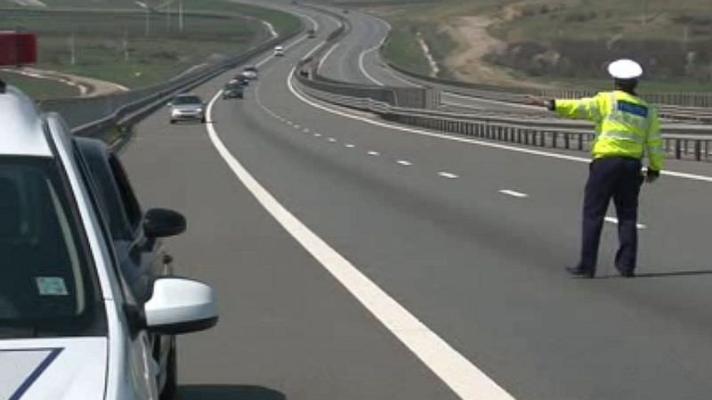 Sancțiuni aplicate de polițiștii Brigăzii Autostrăzi în minivacanța, de Revelion 