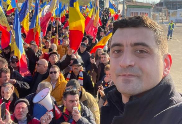 Protest AUR la poarta firmelor austriece care prelucrează lemnul. Video