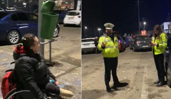 Femeia în scaun cu rotile, umilită de polițiștii locali: „Nu am primit nici măcar scuze din partea nimănui!“ Video 