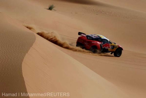 Auto: Sebastien Loeb a obţinut a şasea victorie de etapă la actuala ediţie a Raliului Dakar