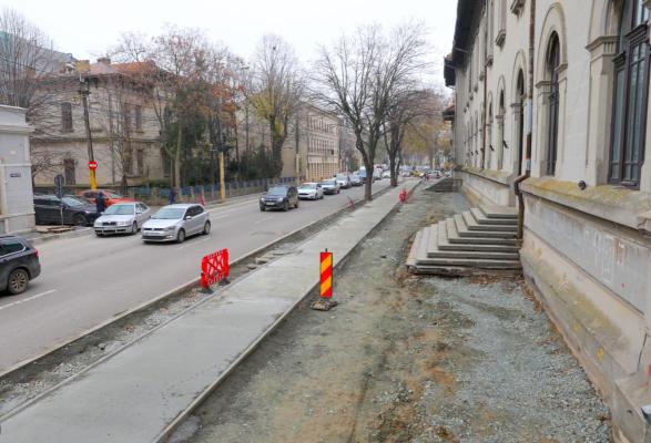 Nu se mai parchează pe strada Mircea cel Bătrân