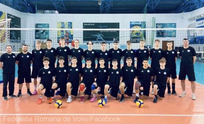  Volei masculin: Debut cu stângul pentru România în preliminariile Campionatului European U17