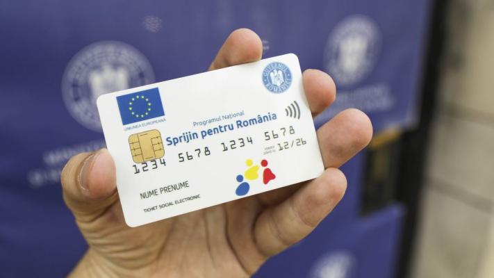 Când vor fi încărcate cu bani voucherele de alimente