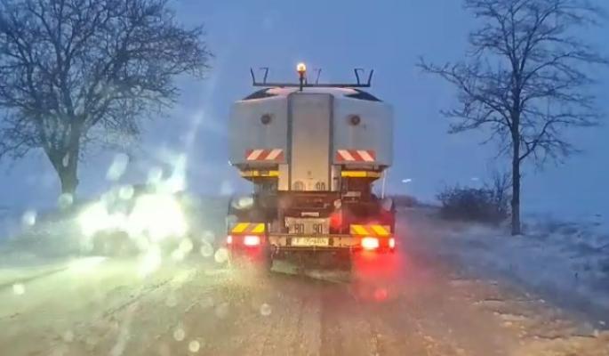 ANM: Codul galben de ninsori abundente şi viscol în Dobrogea, prelungit
