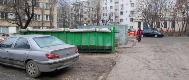 Containerele pentru colectarea deșeurilor se pot găsi, săptămâna aceasta, în zona Abator