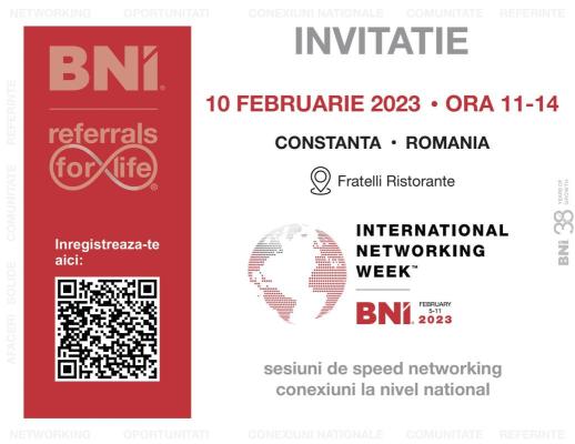 Săptămâna Internațională a Networkingului organizată la Constanța 