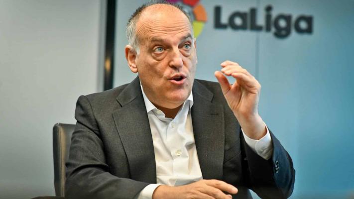  Fotbal: 'Majoritatea cluburilor din Premier League sunt dopate economic', susţine preşedintele La Liga