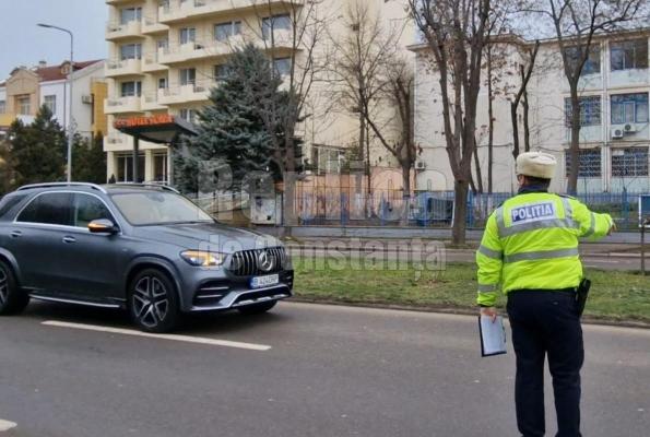 Prins cu peste 70 km/h, pe bulevardul Mamaia! Video