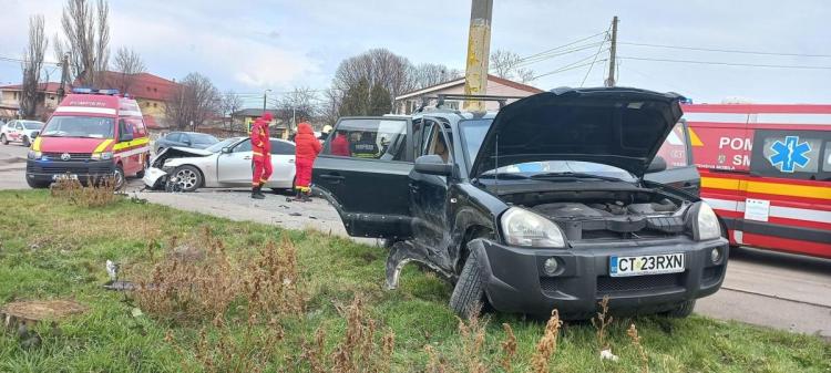 Accident rutier pe bulevardul Aurel Vlaicu