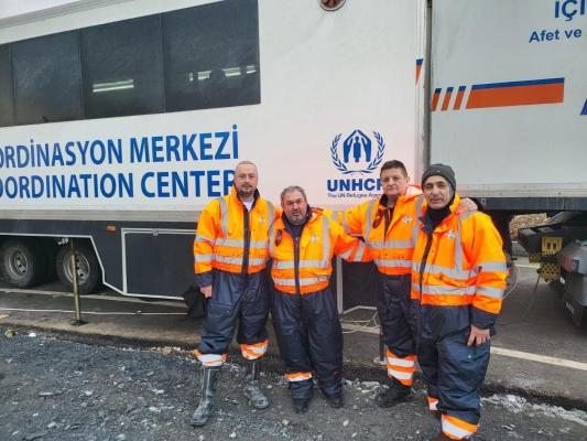 Mai mulți voluntari de la CERONAV, în frunte cu Ovidiu Cupșa, au ajuns în Turcia. Video