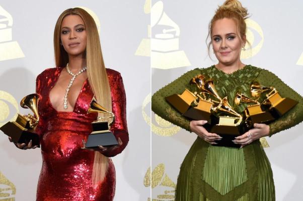 Beyoncé şi Adele se vor confrunta la principalele categorii la gala premiilor Grammy