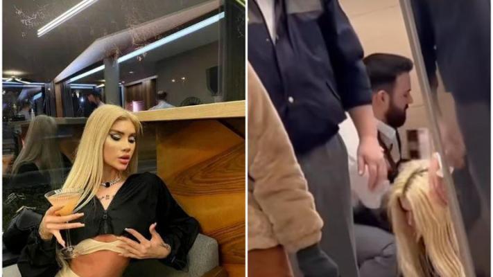 Bia Khalifa, încătușată pe aeroportul Otopeni