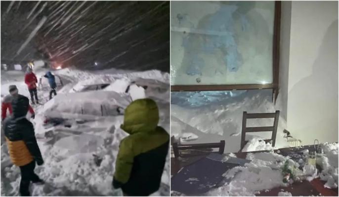 17 persoane au fost salvate, printre care și 3 copii, de la cabana Capra, lovită de avalanşă