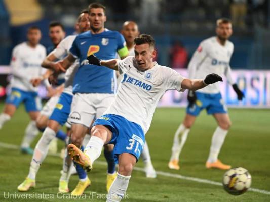 Universitatea Craiova a învins FC Argeş, scor 1-0, în Superligă
