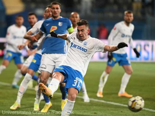 CS Universitatea Craiova a învins-o pe CFR Cluj, prin dubla lui Andrei Ivan